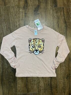 NWT Palomino 100% organic cotton size 140 Long sleeve shirt Top